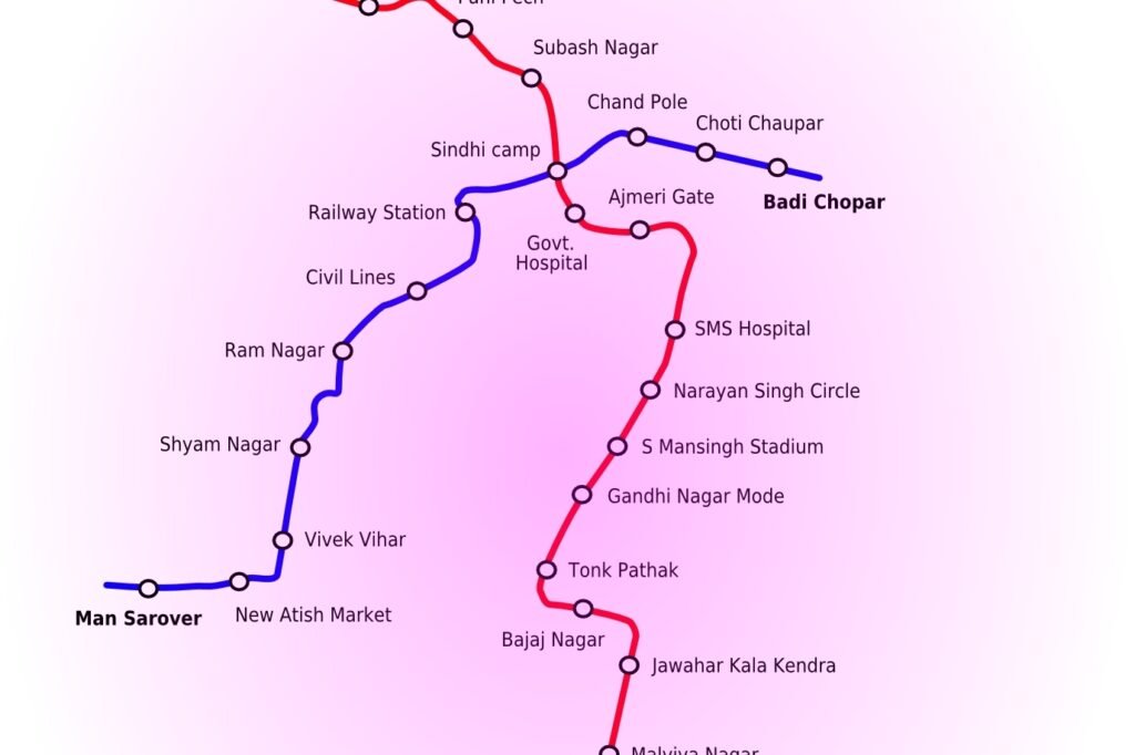 jaipur metro route